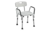 Drive Shower Chair with Back and Removable Padded Arms