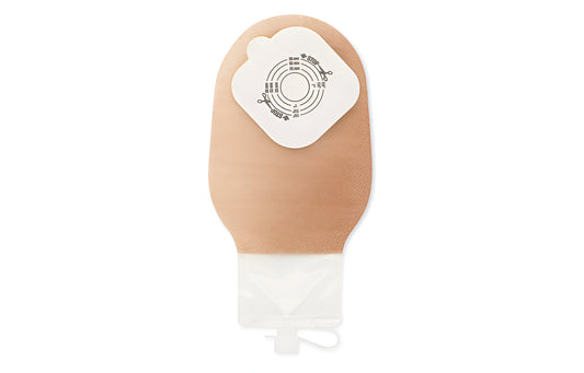 Pediatric SoftFlex Urostomy Pouch, Transparent, 1-1/2" Cut-to-Fit, 10-Pack