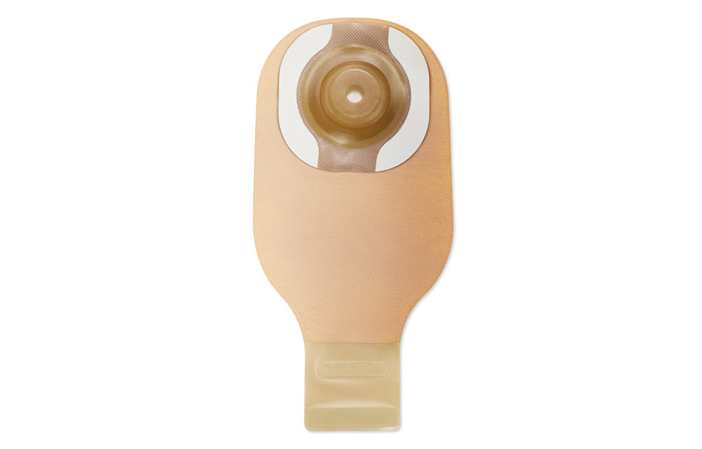 PREMIER CERAPLUS CONVEX 1-PIECE DRAINABLE POUCH W/ TAPE BORDER, LOCK N ROLL CLOSURE, ULTRA-CLEAR, CUT UP TO 2IN (51MM) BX/5
