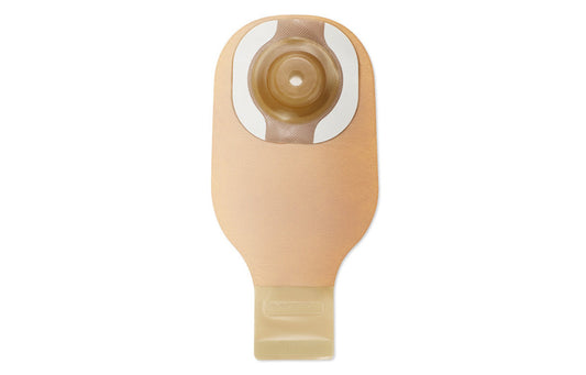 PREMIER CERAPLUS CONVEX 1-PIECE DRAINABLE POUCH W/ TAPE BORDER, LOCK N ROLL CLOSURE, ULTRA-CLEAR, CUT UP TO 2IN (51MM) BX/5