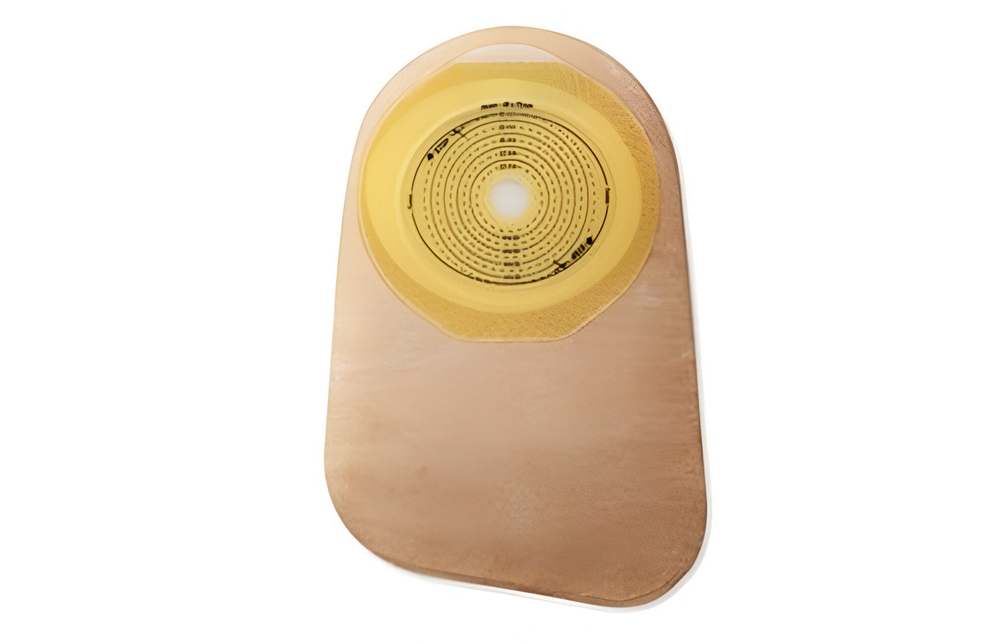 PREMIER ONE-PIECE FLAT SKIN BARRIER 9" CLOSED POUCH BEIGE SOFTFLEX,WITH FILTER PRE-CUT 1-3/8" BX/30