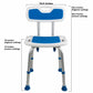 Airway Padded Bath Safety Seat with Backrest