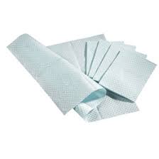 Pro Advantage® White Dental Bibs, 3-ply