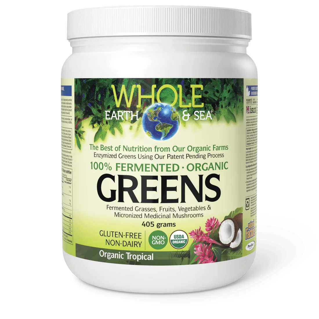 Whole Earth & Sea: Fermented Organic Greens