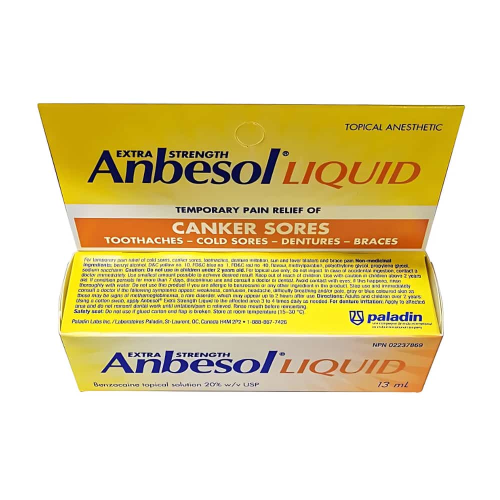 Anbesol Extra Strength Liquid 20%