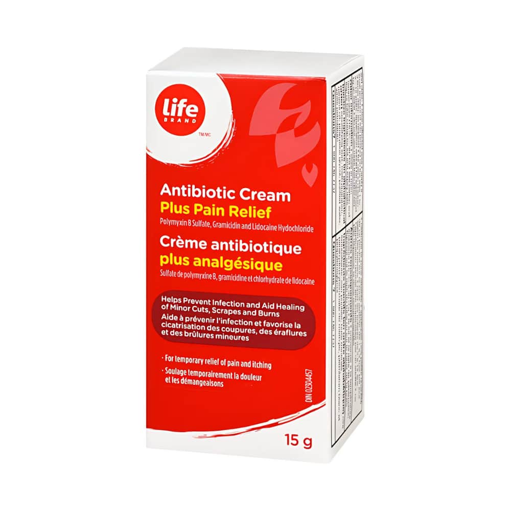 Antibiotic Cream Plus Pain Relief