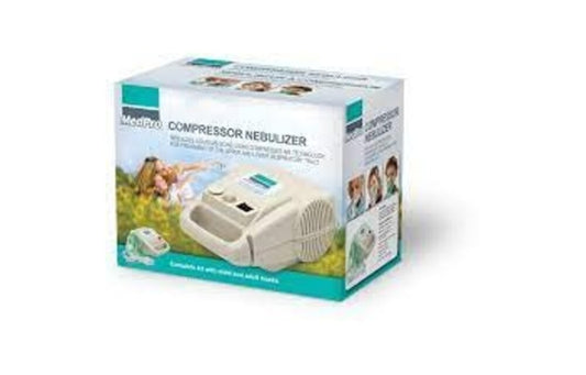 Medpro Compressor Nebulizer, Complete Kit With Child And Adult Masks