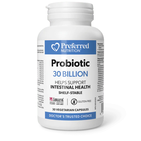 Preferred Nutrition: Probiotic 30 Billion Capsules