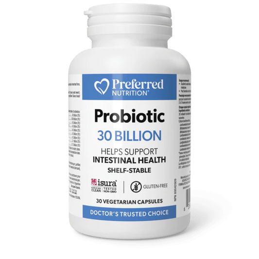 Preferred Nutrition: Probiotic 30 Billion Capsules