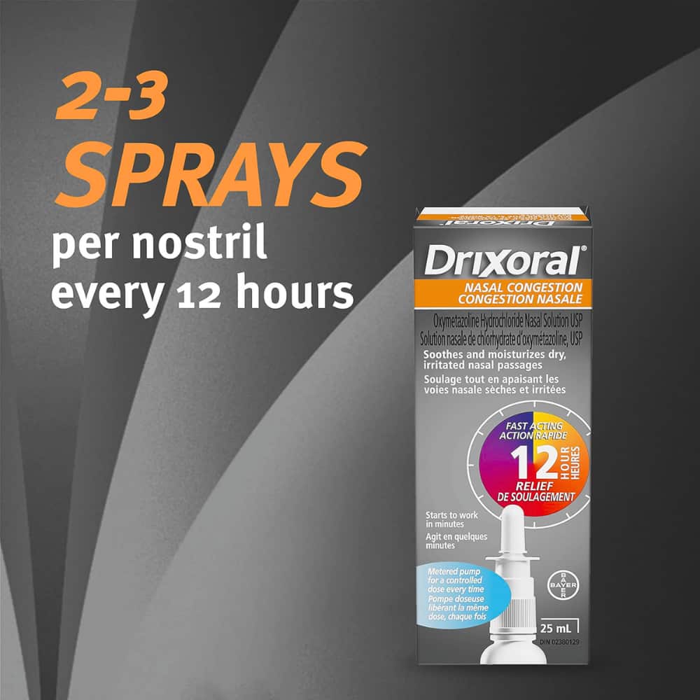 nasal decongestant spray