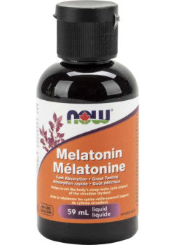 NOW: Melatonin Liquid Vanilla Citrus