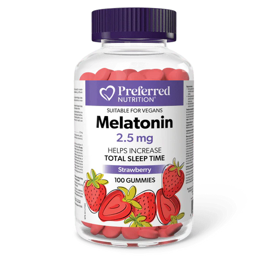 Preferred Nutrition: Melatonin 2.5 mg Gummies