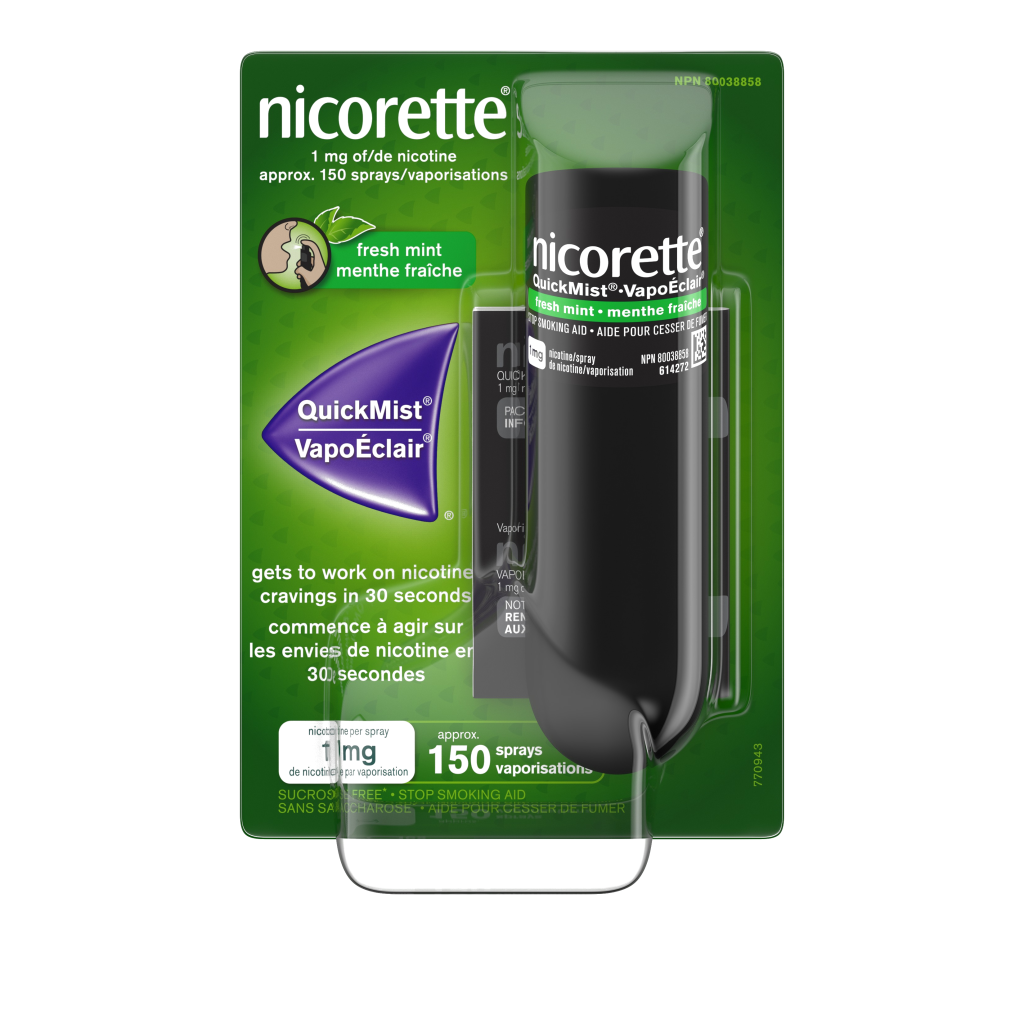 NICORETTE® QuickMist® Nicotine Spray