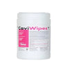 Caviwipes Surface Disinfectant 6" x 6.75", 160 Woven Towels/Tub