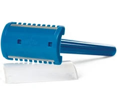 Razors, Medline Double-Sided Shave Prep Blue - 100/Box