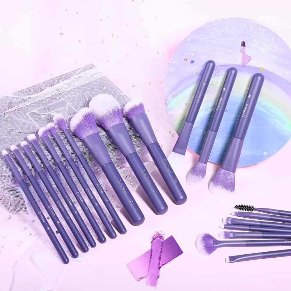 synthetic bristle makeup tools