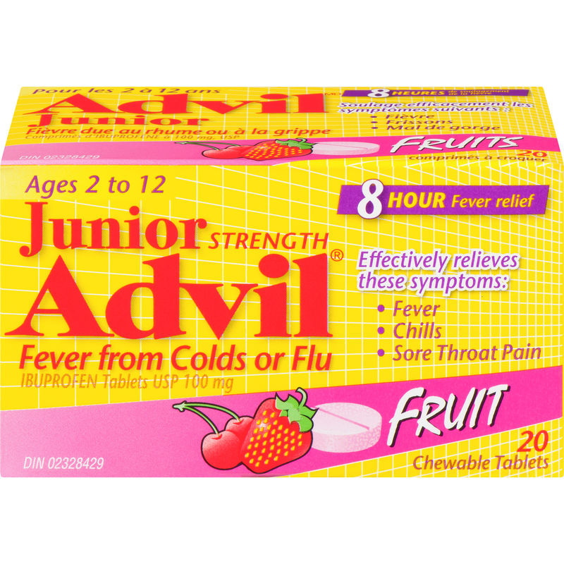 Reliable Junior Lightweight Fever-Relief Chewable Tablets