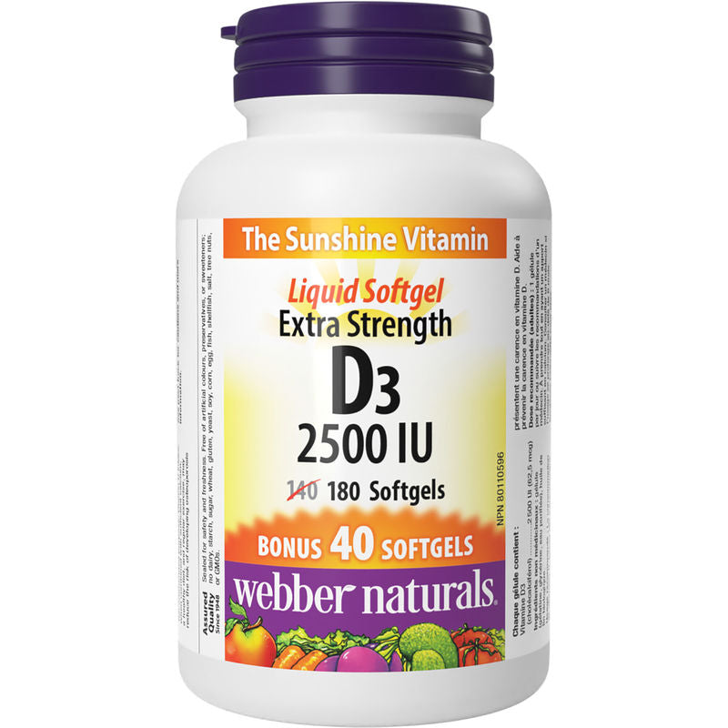 Extra Strength D3 2500 IU