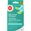 All Gel Ball of Foot Protectors with Toe Separator S/M