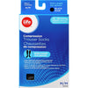 LB Sheer Hosiery Knee High Black Medium 15-20 Compression