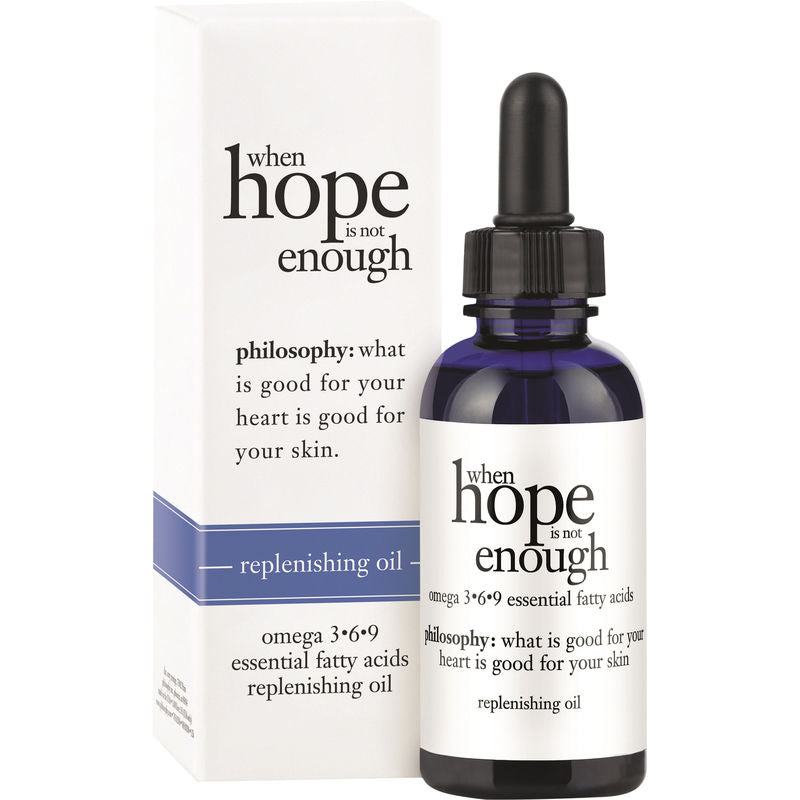 When Hope Is Not Enough Omega 3-6-9 Replenishing Oil