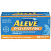 ALEVE Back and Body Pain Relief Liquid Gels, Up to 12 Hour Relief, Naproxen Sodium 220mg, 20 Liquid Gel Capsules