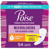 Poise Daily Microliners – Light Absorbency, Regular Length, 1 Drop