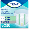 Stretch Adult Incontinence Brief, Super Absorbency, Large/X-Large, Green
