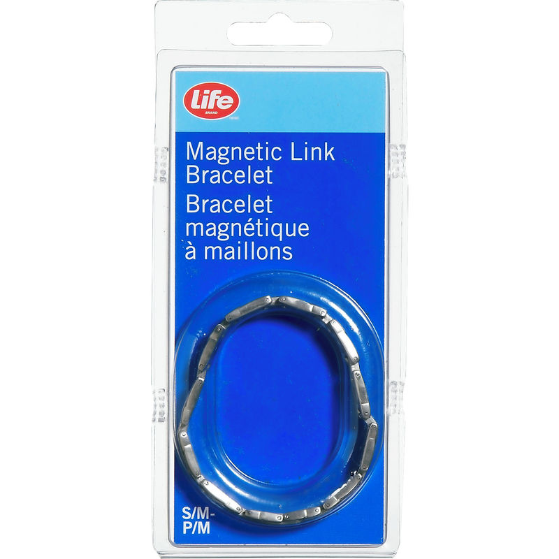 Magnetic link bracelet, S/M