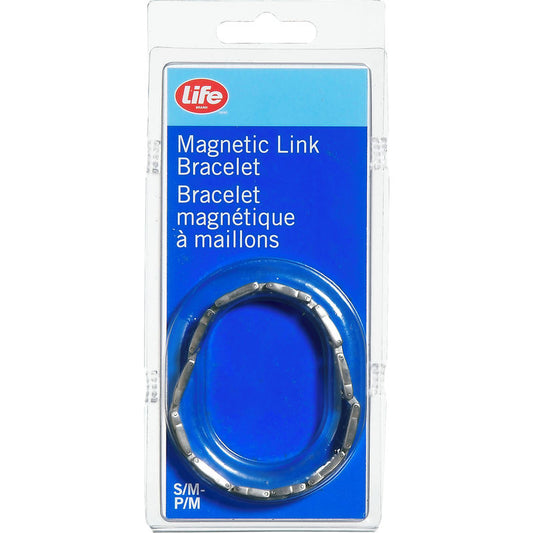 Magnetic link bracelet, S/M