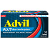 Advil Plus Acetaminophen Tablets - 36's