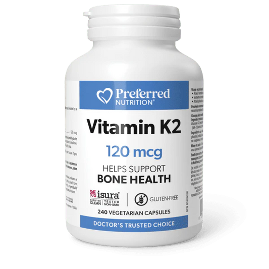 Preferred Nutrition: Vitamin K2 120mcg