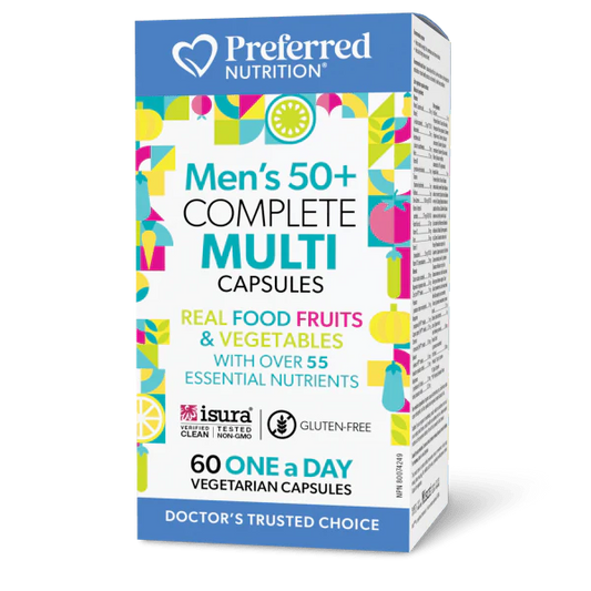 Preferred Nutrition: Men’s 50+ Complete Multi Capsules
