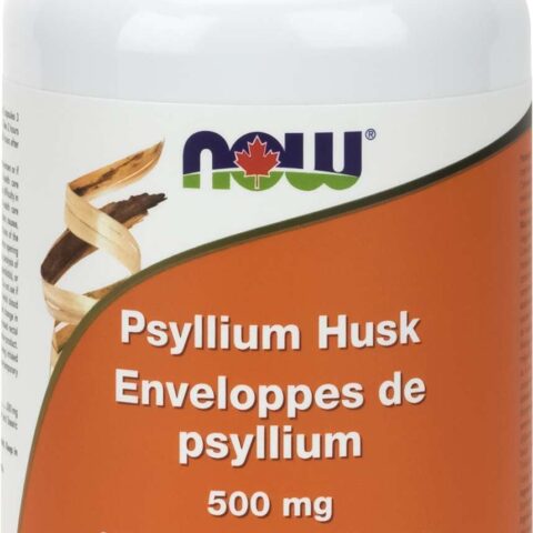 NOW: Psyllium Husk 500 mg Veg Capsules