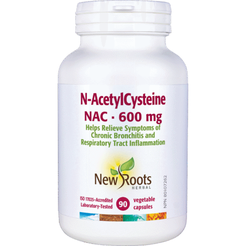 New Roots: N-AcetylCysteine NAC 600 MG