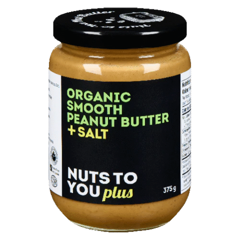 Nuts To You: Organic Smooth Peanut Butter + Salt