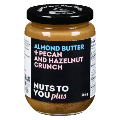 Nuts To You: Almond Butter + Pecan and Hazelnut Crunch