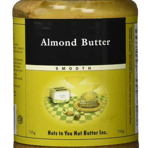 Nuts To You: Smooth Almond Butter