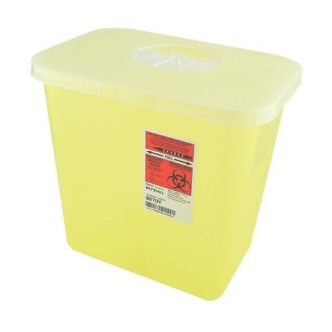 Sharps Collector, 2 Gallon, Yellow