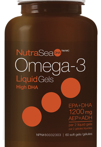 NutraSea: Omega-3 Liquid Gels High DHA