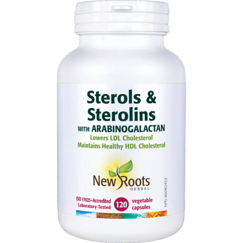 New Roots: Sterols & Sterolins With Arabinoglalctan