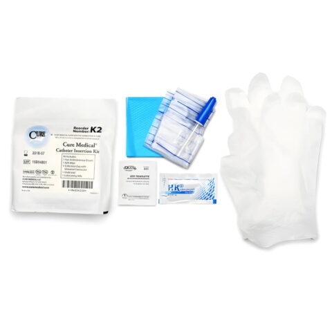 Cure Medical Catheter Insertion Kit with Universal Connector