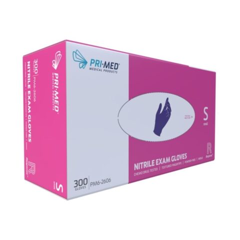 PRIMED® Response Nitrile Exam Gloves, Small (Box 300 pcs)