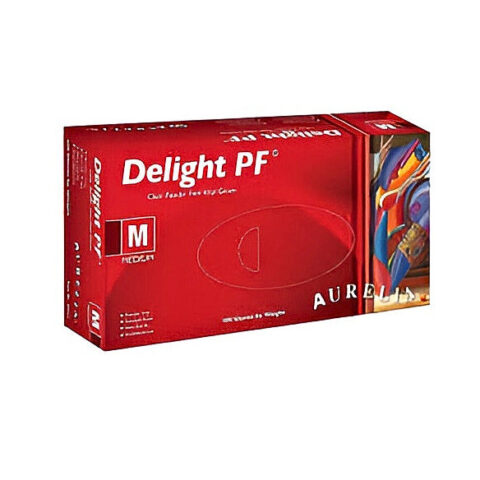 USE CBV3150 Gloves, Vinyl Powder Free, (Aurelia Delight PF), Large - 100/Box