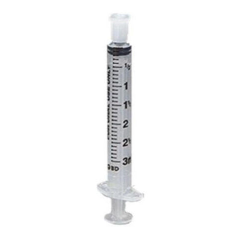 Oral Syringe w/Tip Cap 3ml (Case 100 pcs)