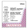 VICRYL RAPIDE™ (Polyglactin 910) Suture VR845 (4-0, 18", PC-3 Needle)