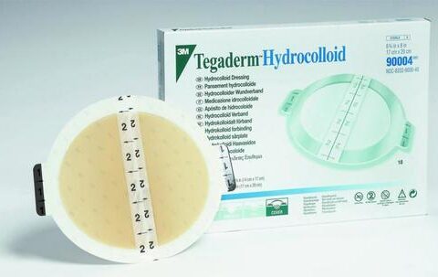 Tegaderm Hydrocolloid Oval Dressing 20cmx17cm (14x 17cm) - Box Of 3