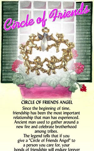 Thoughtful Angel: Circle Friend