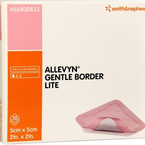 Smith & Nephew Smith And Nephew Allevyn Gentle 2X2" - Box of 10 - Model 66800255