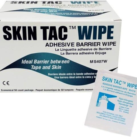 Torbot Skin Tac Adhesive Barrier Wipes 50/Box